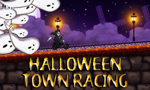 Halloween town racing poster