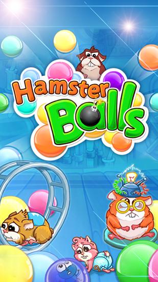 Hamster balls: Bubble shooter poster
