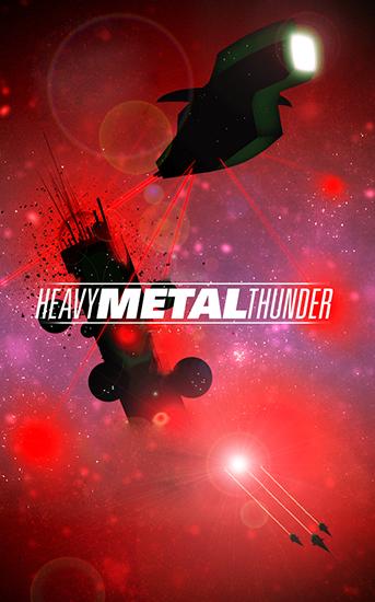 Heavy metal thunder poster