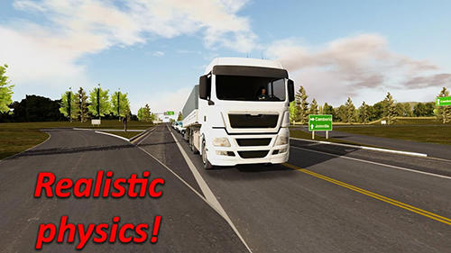 Heavy truck simulator screenshot 2