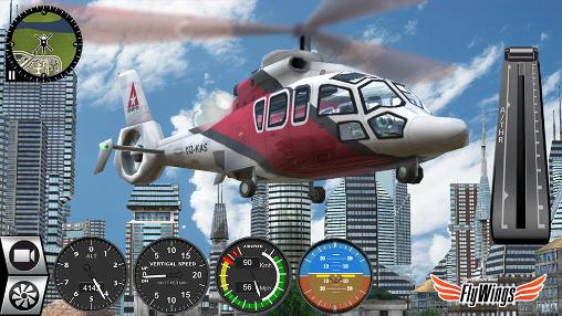 Helicopter simulator 2016. Flight simulator online: Fly wings screenshot 3