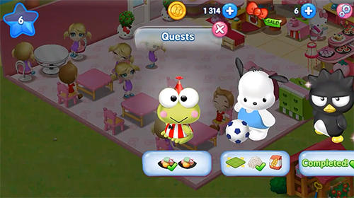 Hello Kitty: Food town screenshot 1