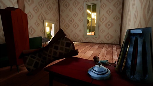 Screenshots of the Hello neighbor for Android tablet, phone.