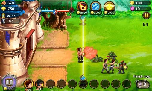 Hero of legend: Castle defense screenshot 2