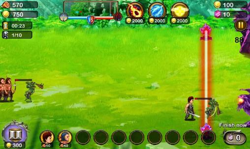 Hero of legend: Castle defense screenshot 3