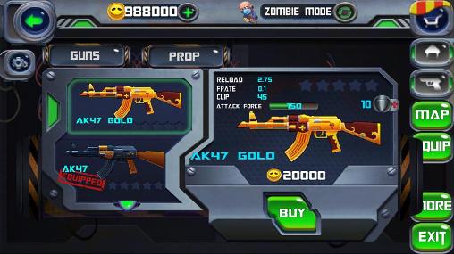 Hero strike: Zombie killer screenshot 2