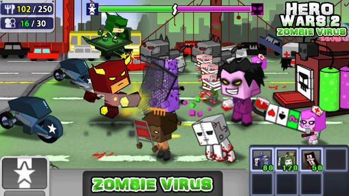 Hero wars 2: Zombie virus screenshot 1