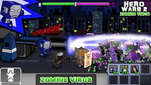 Hero wars 2: Zombie virus screenshot 2