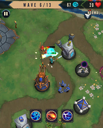 Heroes and havoc TD: Tower defense screenshot 1