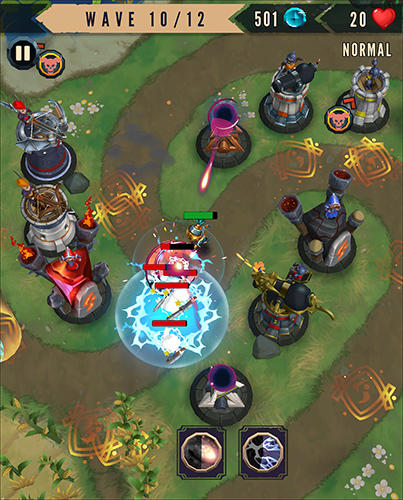 Heroes and havoc TD: Tower defense screenshot 2