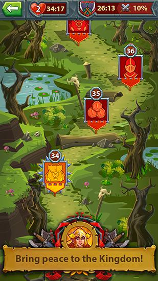 Heroes and puzzles screenshot 1