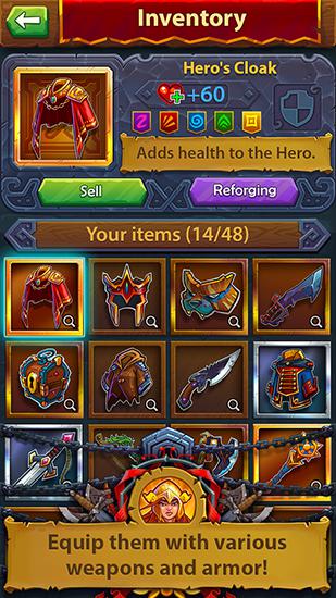 Heroes and puzzles screenshot 3