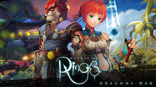 Heroes of rings: Dragons war poster