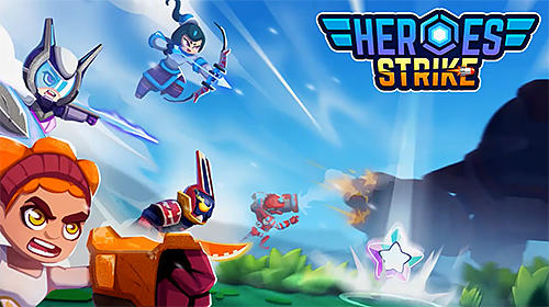 Heroes' strike: The first 4vs4 moba realtime poster