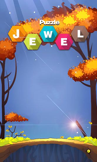 Hex jewel puzzle poster