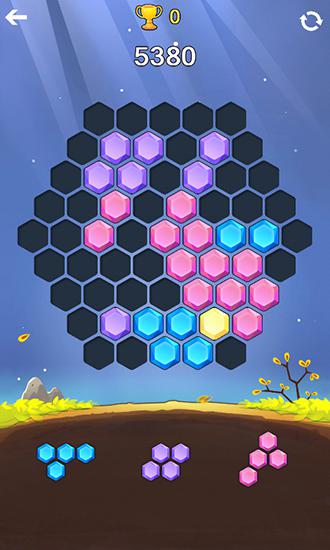 Hex jewel puzzle screenshot 3