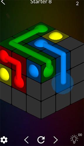 Hexahedron connect screenshot 2
