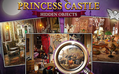 Hidden object: Princess castle poster