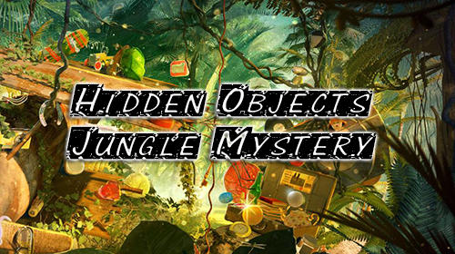 Hidden objects: Jungle mystery poster
