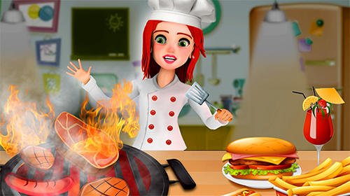 High school happy restaurant: Cooking games screenshot 1