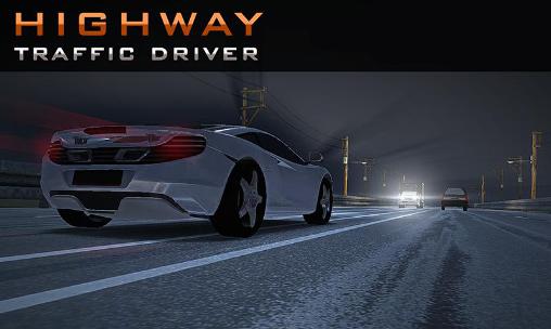 Highway traffic driver poster