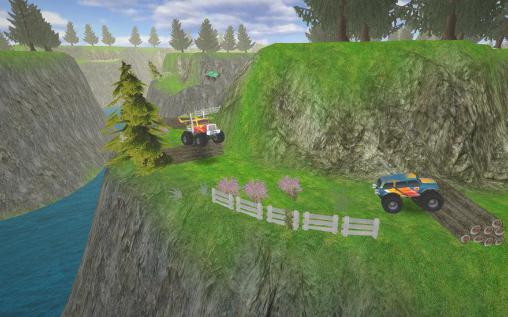 Hill climb AED monster truck screenshot 1