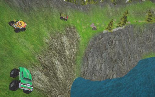 Hill climb AED monster truck screenshot 3