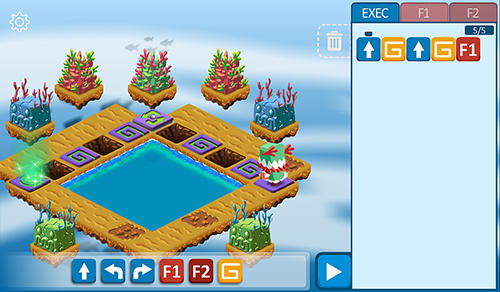 Hiperborea coding game screenshot 1