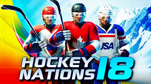 Hockey nations 18 poster