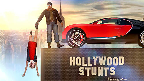 Hollywood stunts racing star poster