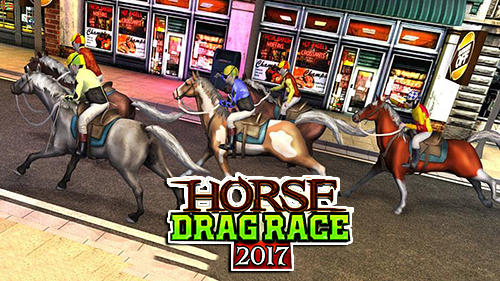 Horse drag race 2017 poster