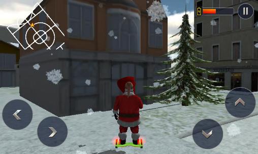 Hoverboard rider 3D: Santa Xmas screenshot 2