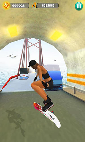Hoverboard surfers 3D screenshot 4