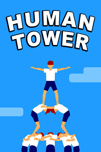Human tower poster