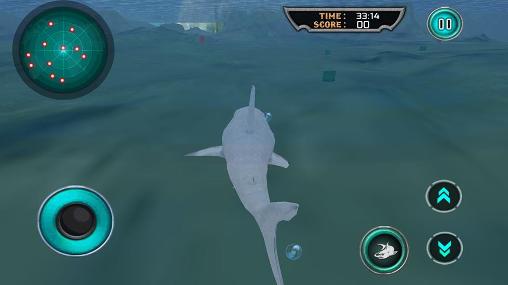Hungry white shark revenge 3D screenshot 1