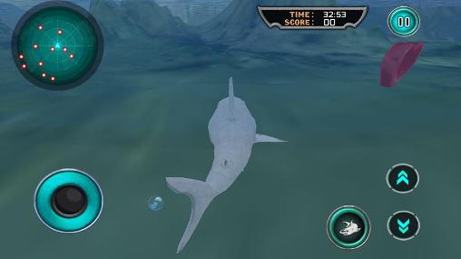 Hungry white shark revenge 3D screenshot 2
