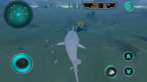Hungry white shark revenge 3D screenshot 3
