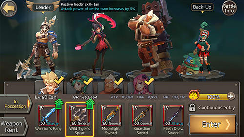 Hunters league: Weapon masters' art of battle war screenshot 5