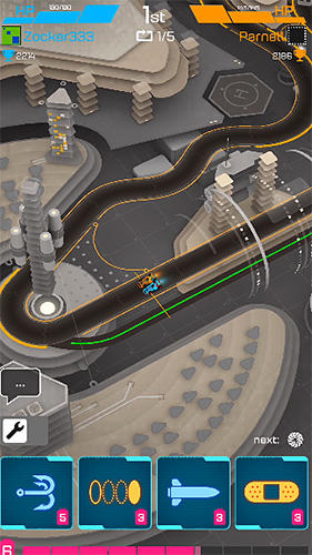 Hyperdrome: Tactical battle racing screenshot 3