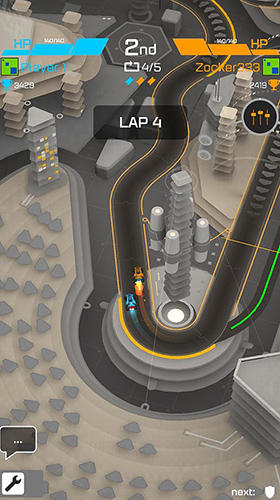 Hyperdrome: Tactical battle racing screenshot 5