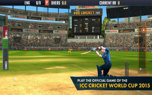 ICC pro cricket 2015 screenshot 1