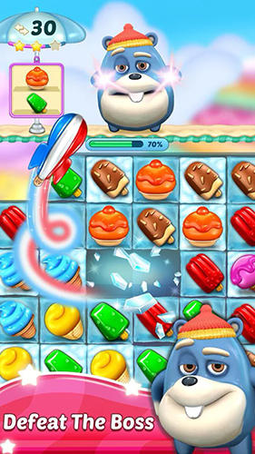 Ice cream paradise: Match 3 screenshot 1