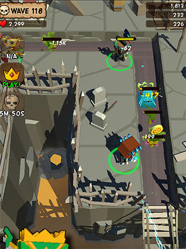 Idle hero TD: Fantasy tower defense screenshot 2