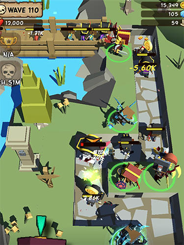 Idle hero TD: Fantasy tower defense screenshot 3