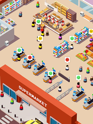 Idle supermarket tycoon: Shop screenshot 1