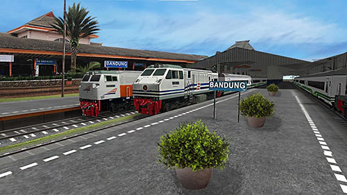 Indonesian train simulator screenshot 1