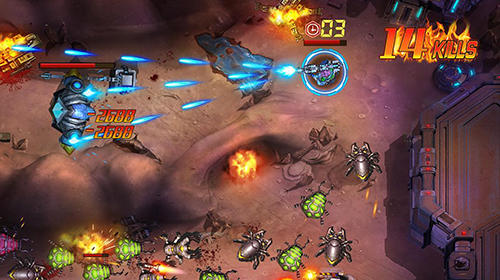 Infinite fire: Swarm assault screenshot 1