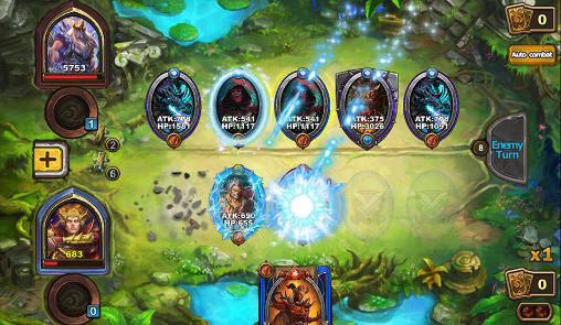 Infinite myths: Online card game screenshot 2