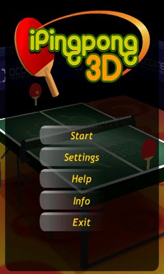 iPing Pong 3D poster