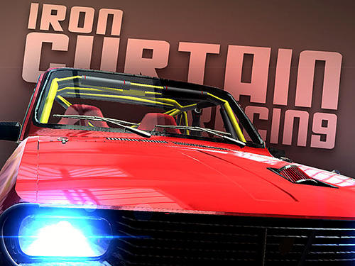 Iron curtain racing: Car racing game poster